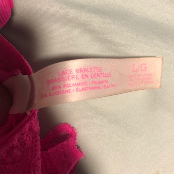 VS lace bralette size L - Picture 4 of 5